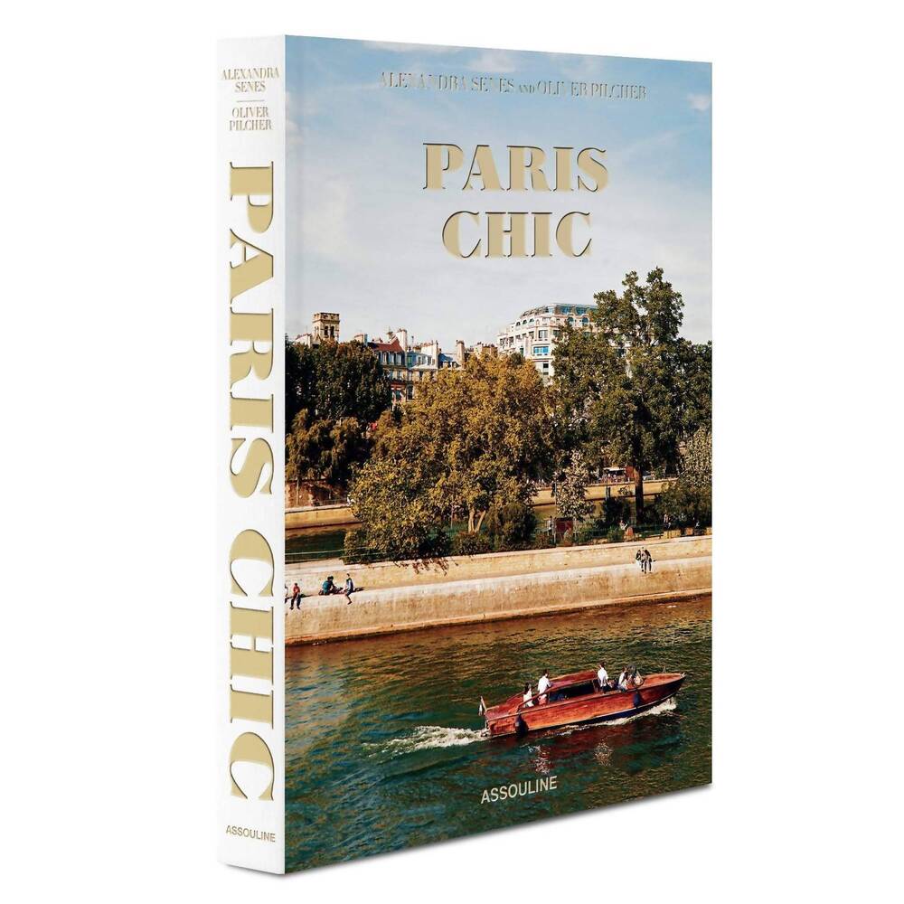 NEW ASSOULINE paris chic classic book in multi